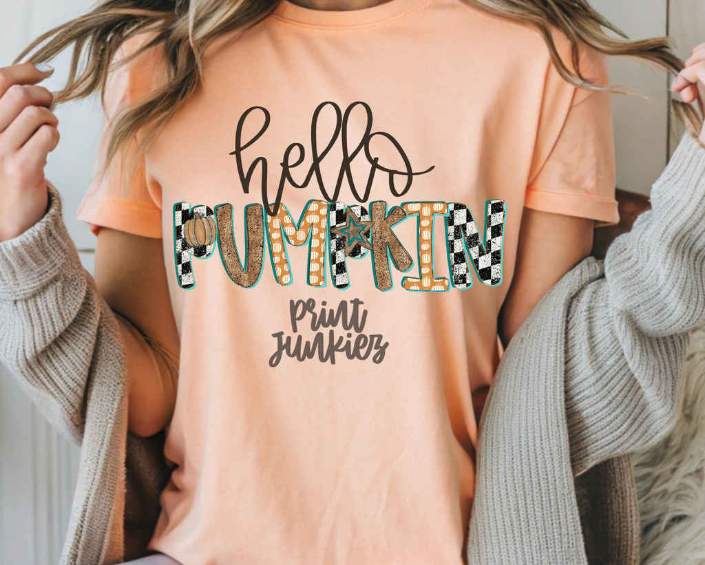 Funky Pumpkin Alpha - CUSTOM - DTF