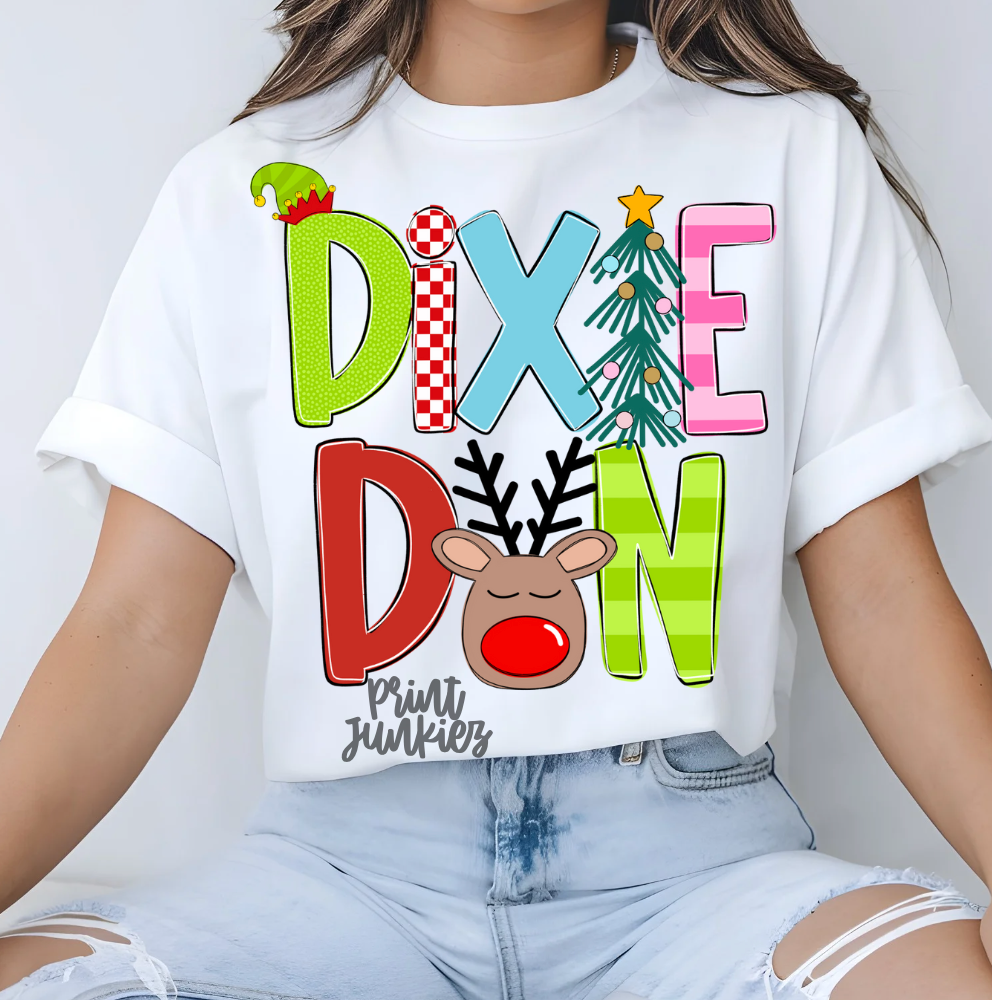 Santa Alpha - CUSTOM - DTF