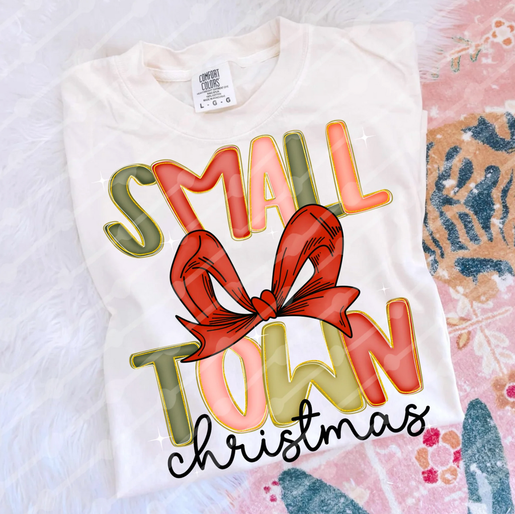Small Town Christmas Coquette - DTF
