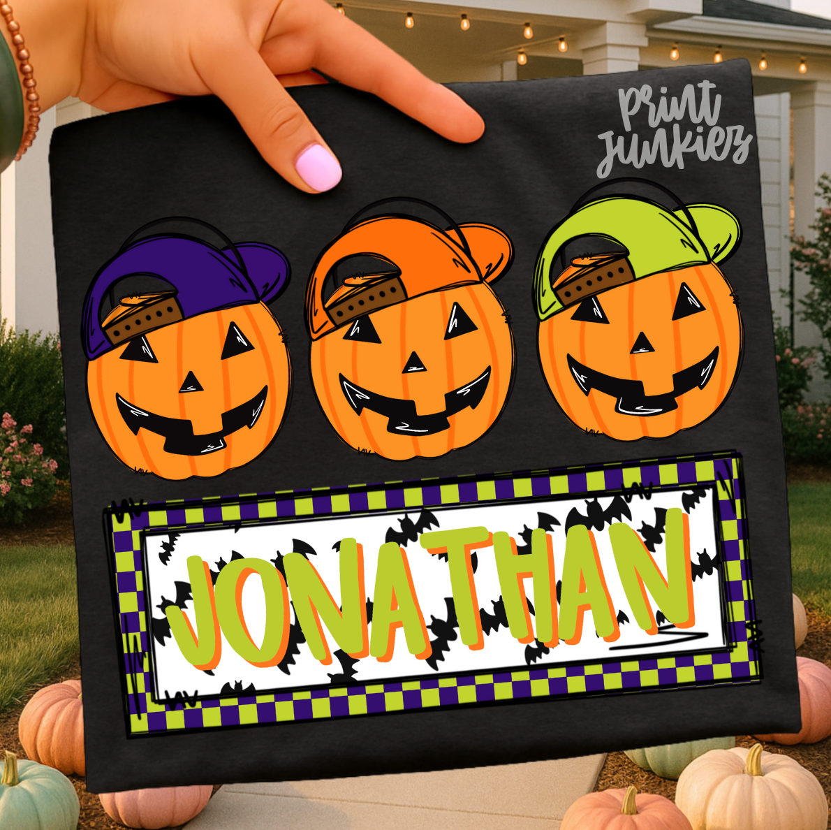 Candy Bucket Name Tag - DTF