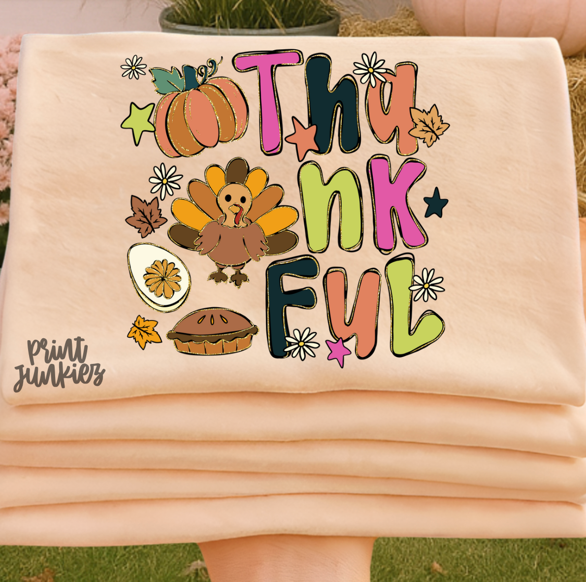 Thankful Doodle - DTF