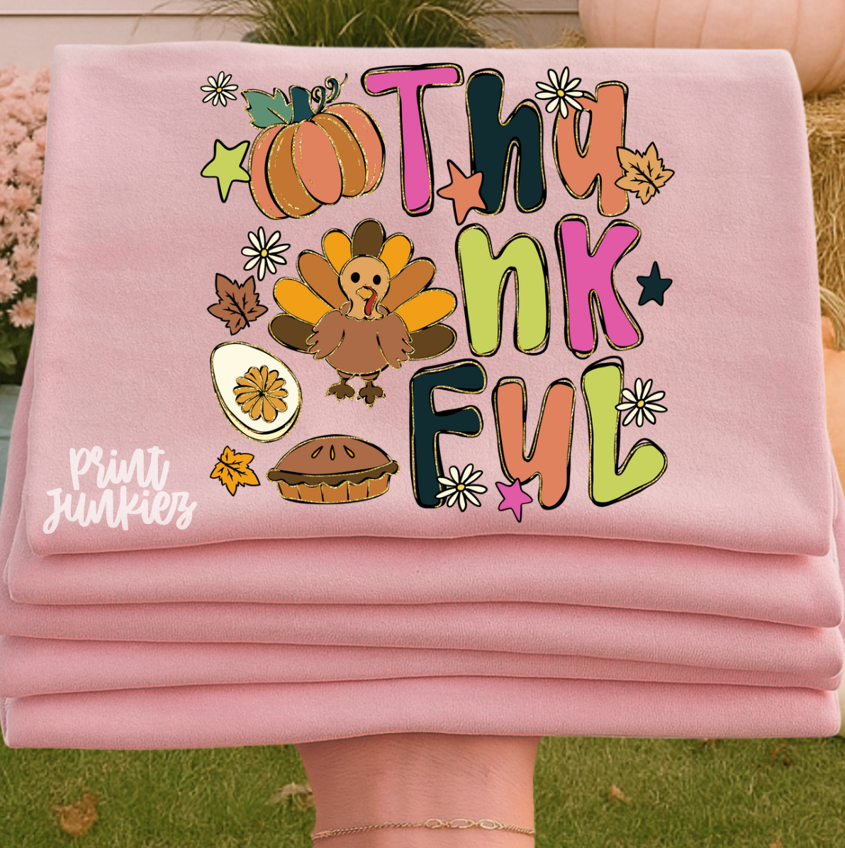 Thankful Doodle - DTF