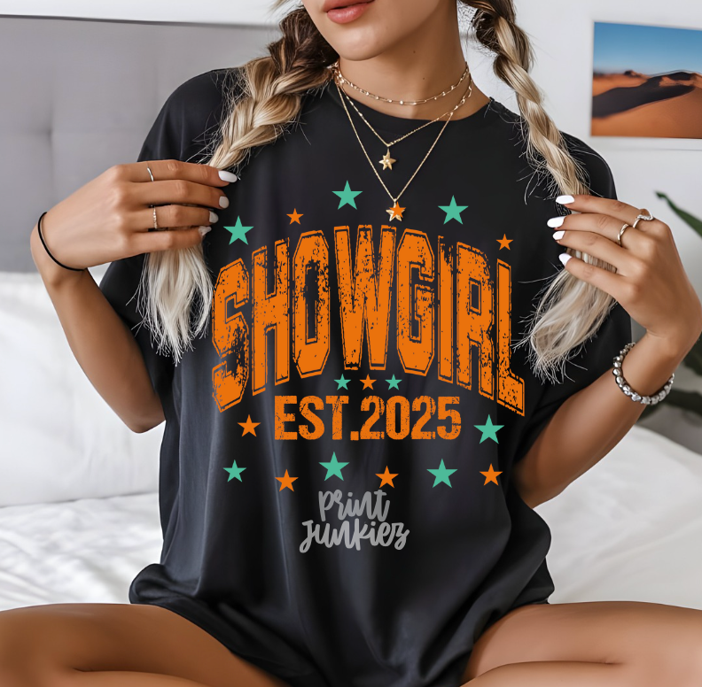 Showgirl EST. 2025 Distressed - DTF