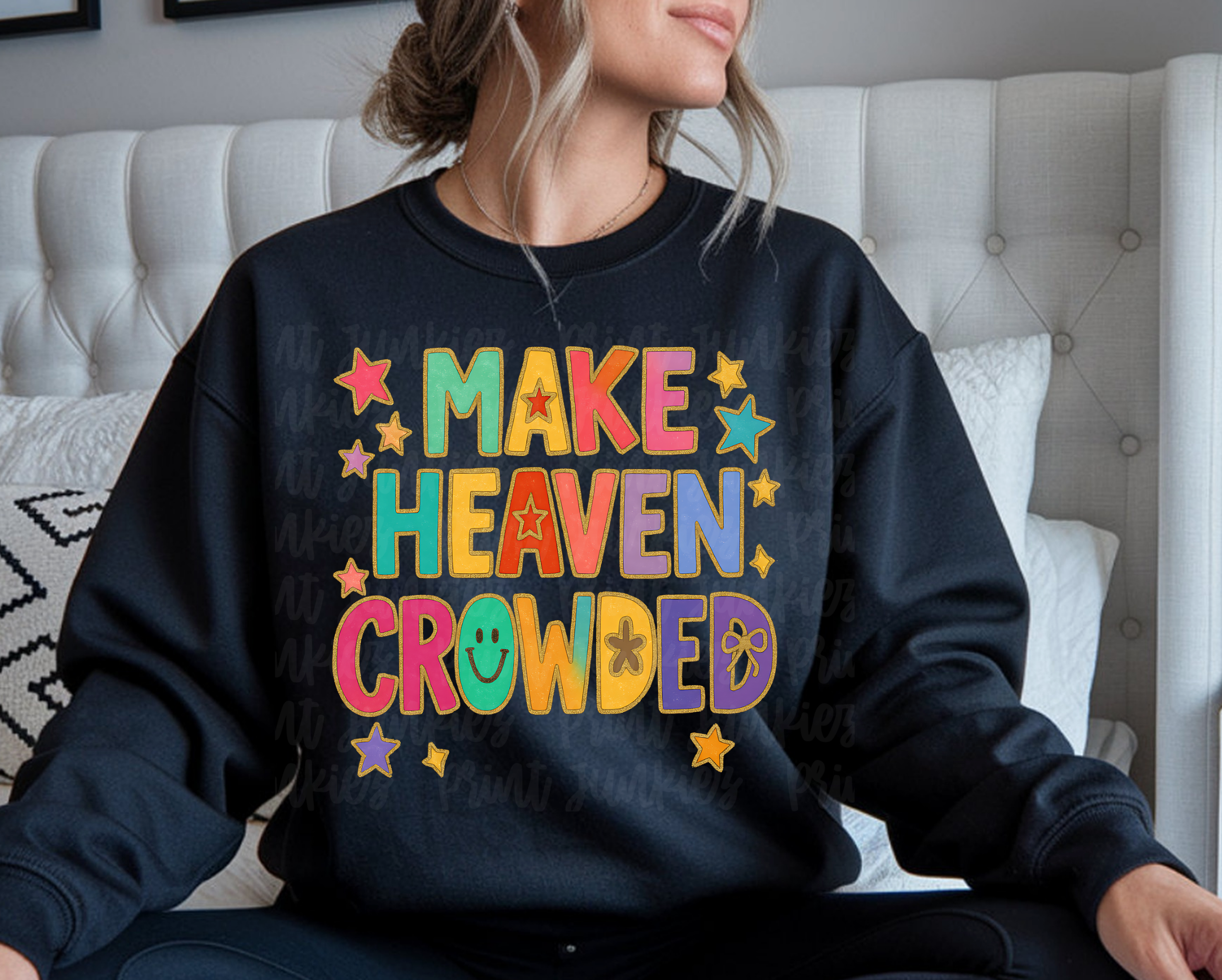 Make Heaven Crowded Doodle - DTF