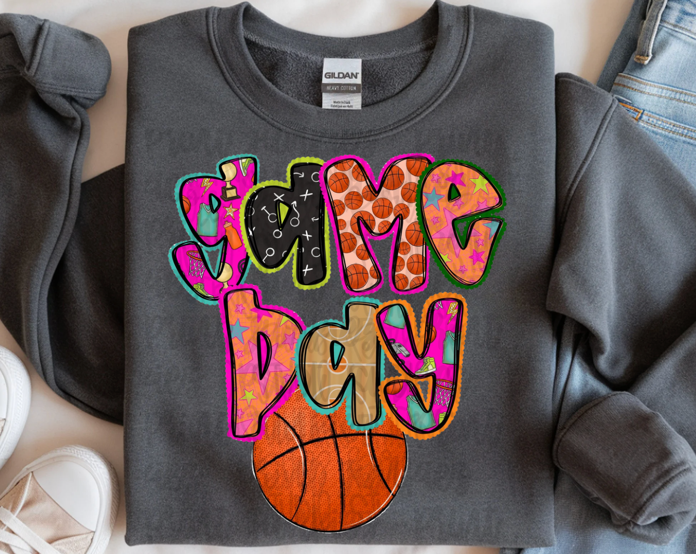 Game Day Basketball - DTF