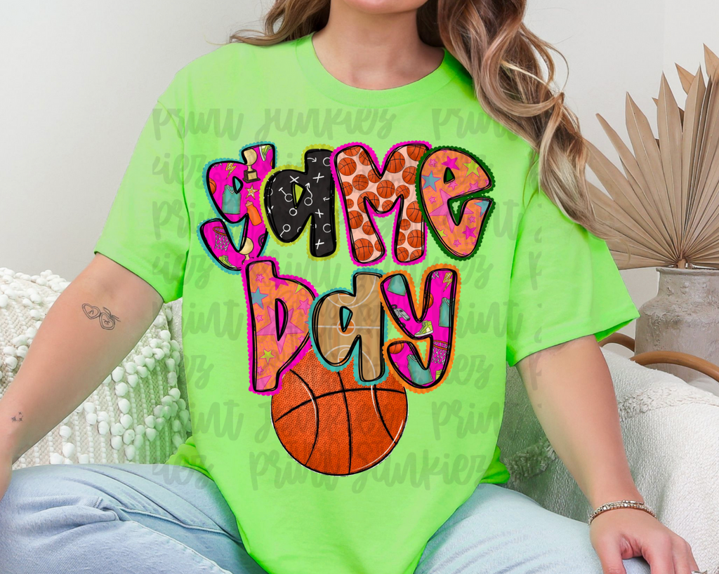 Game Day Basketball - DTF