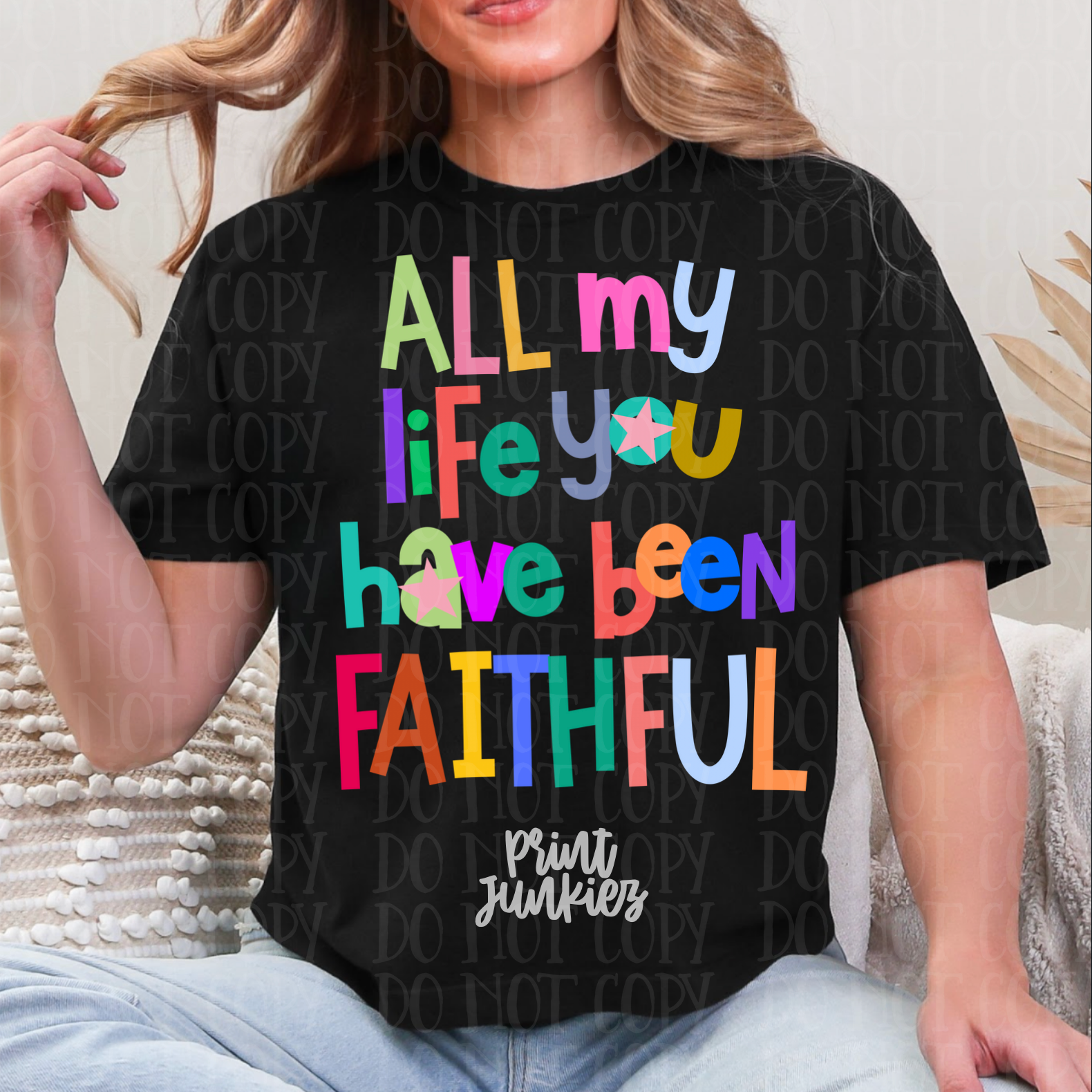 All My Life Colorful - DTF