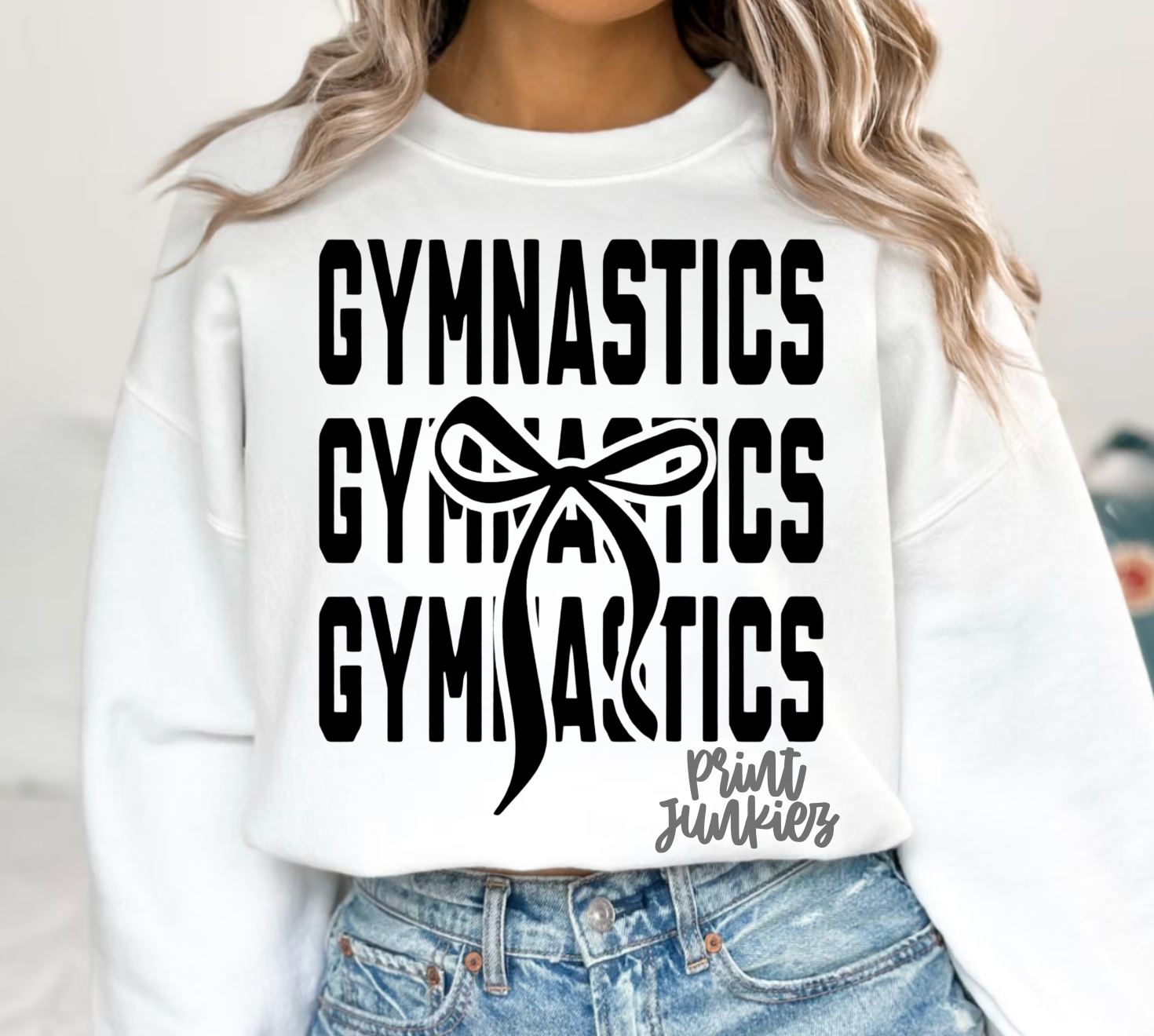 GYMNASTICS Stacked Bow - DTF