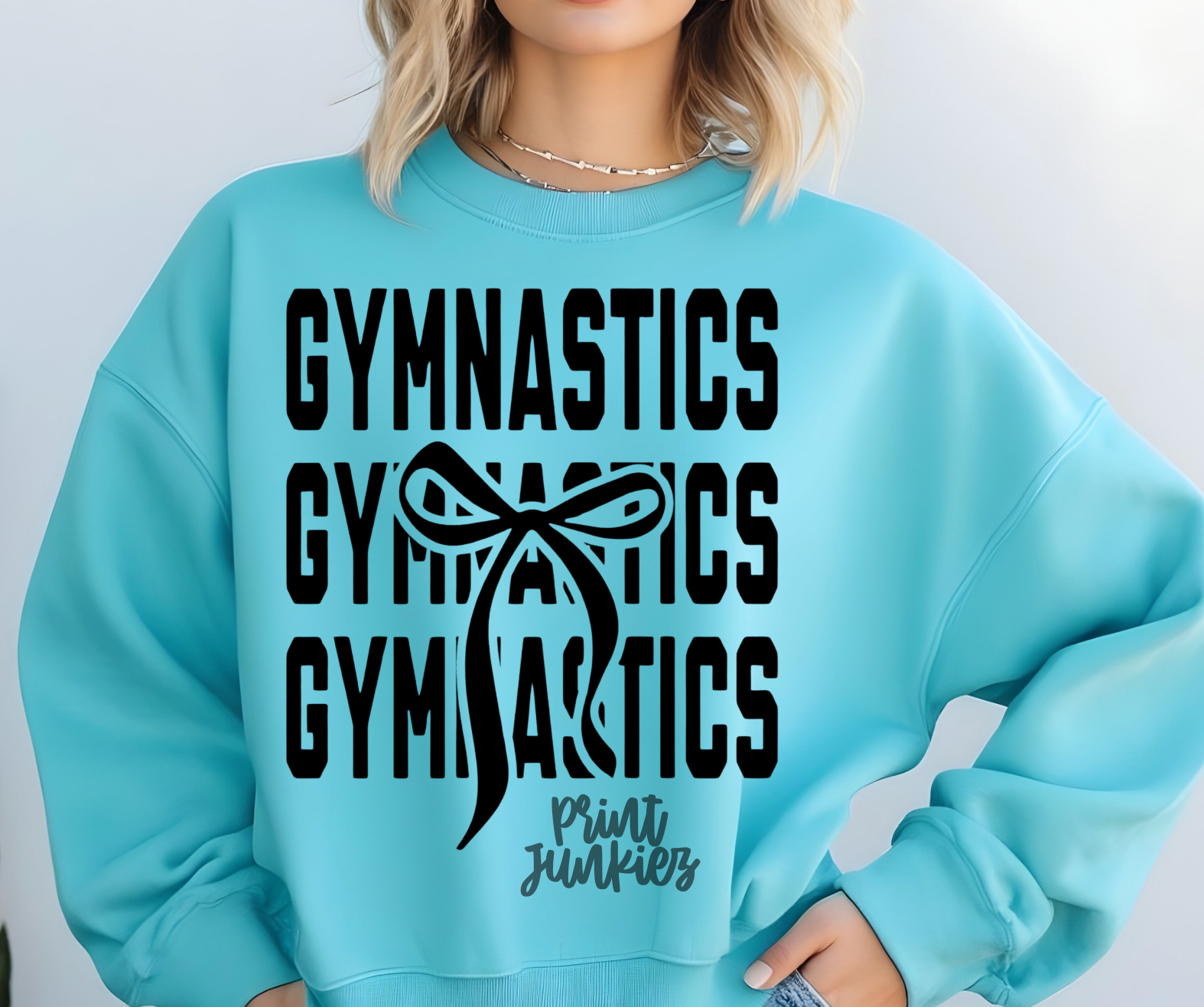GYMNASTICS Stacked Bow - DTF