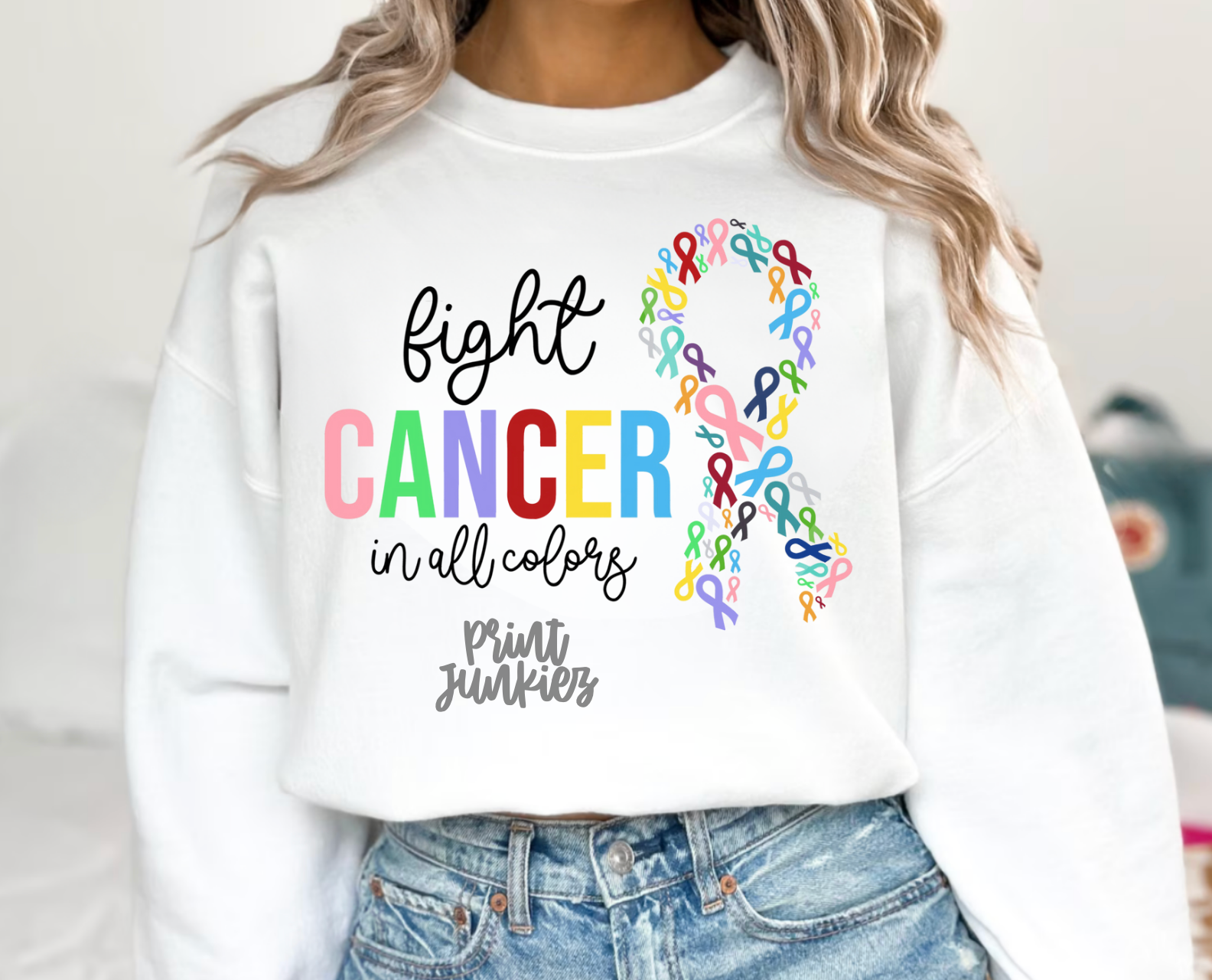 Fight Cancer in All Colors - DTF