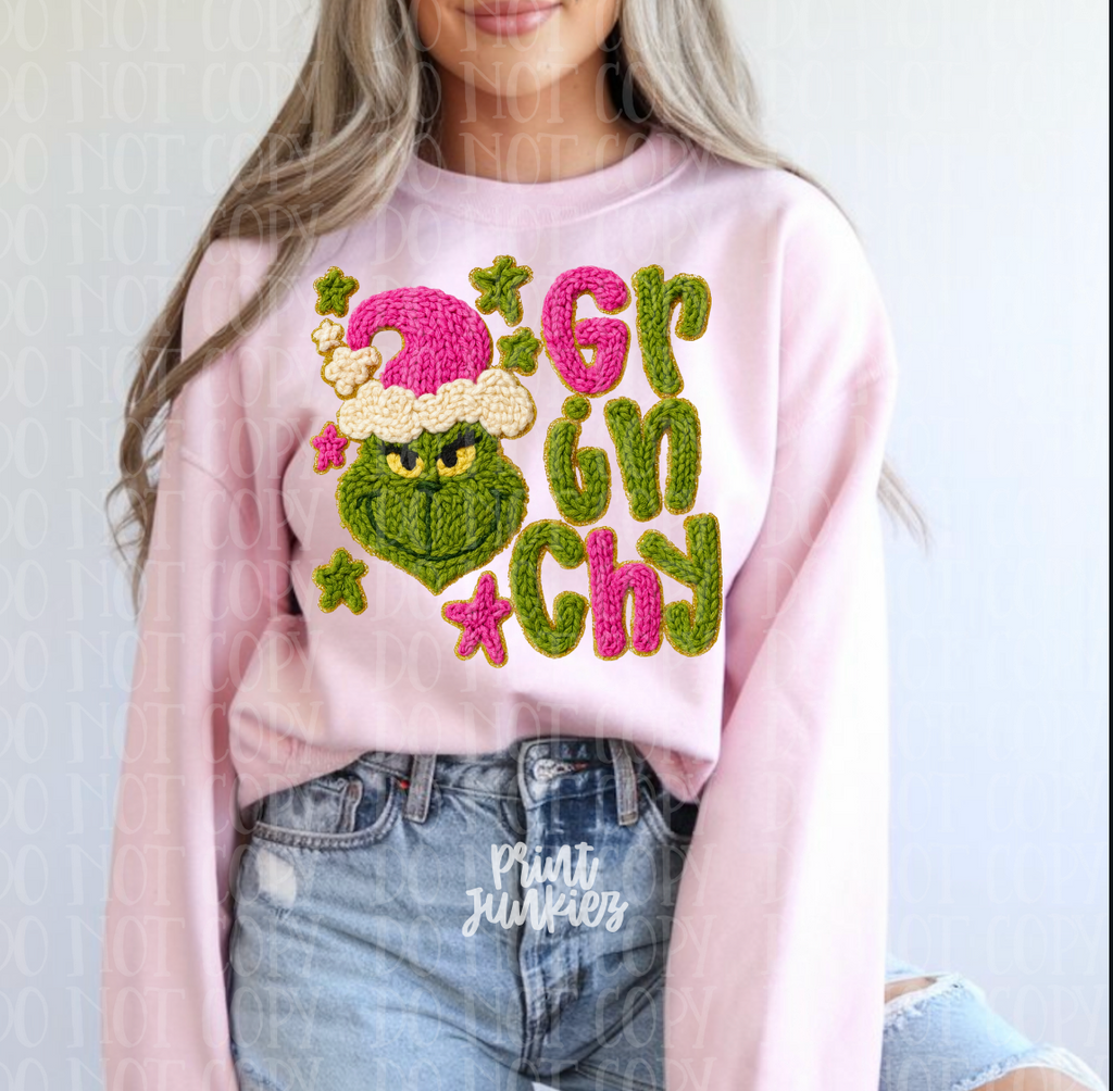 The Mean One Faux Yarn - DTF