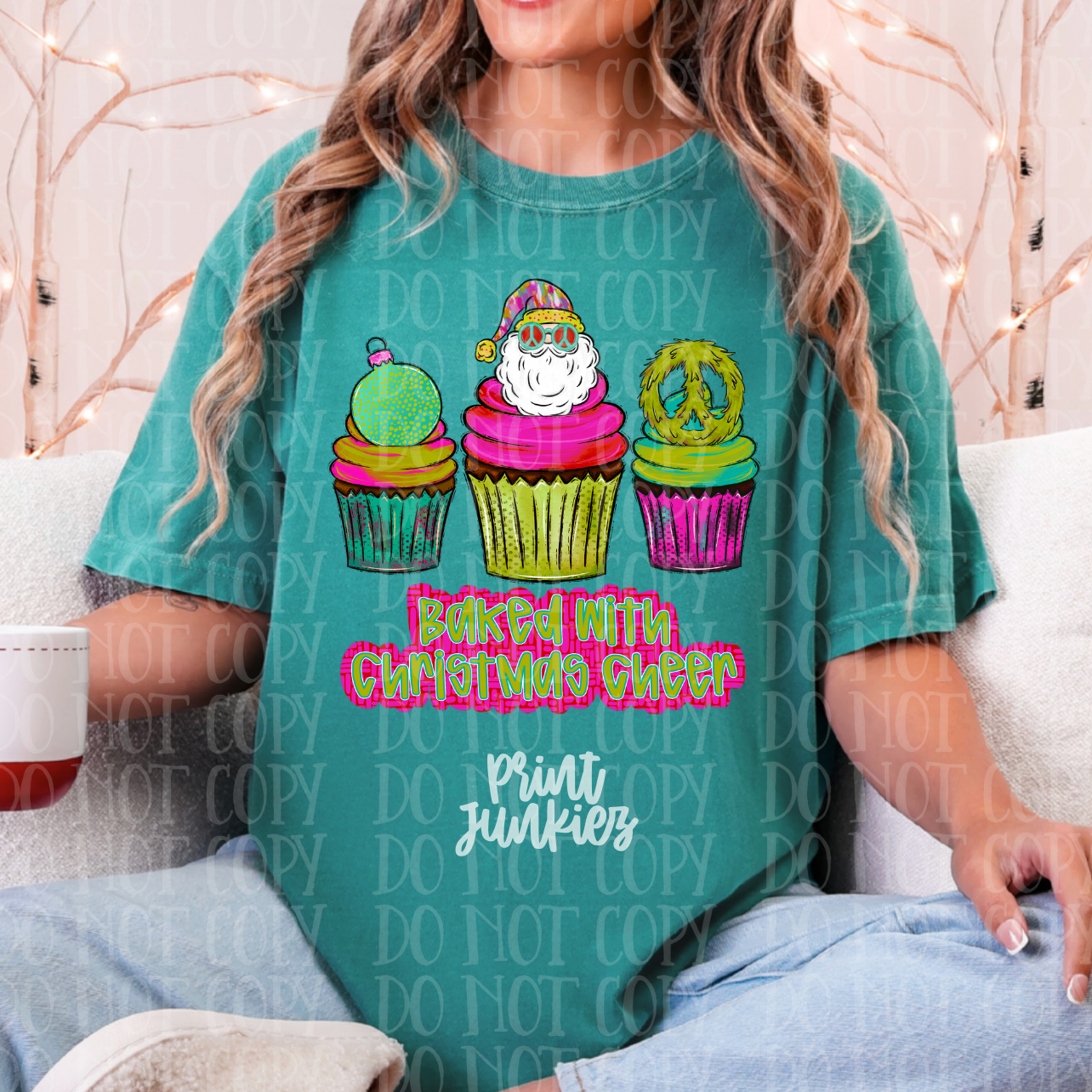 Baked with Christmas Cheer - DTF