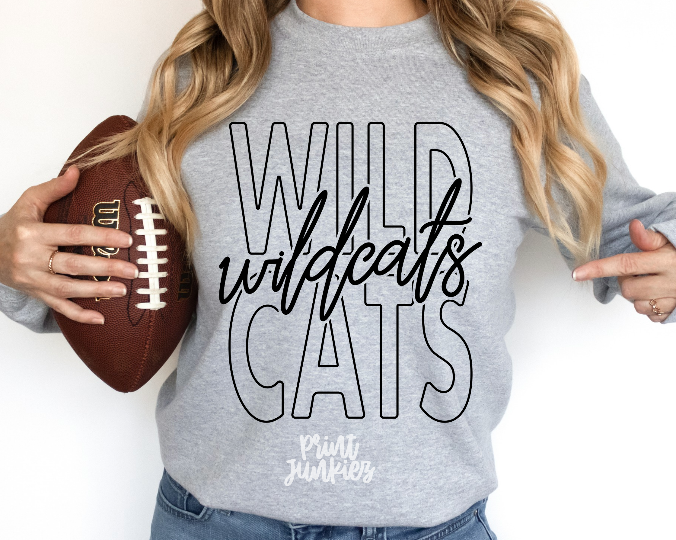 Wildcats Outlined - DTF