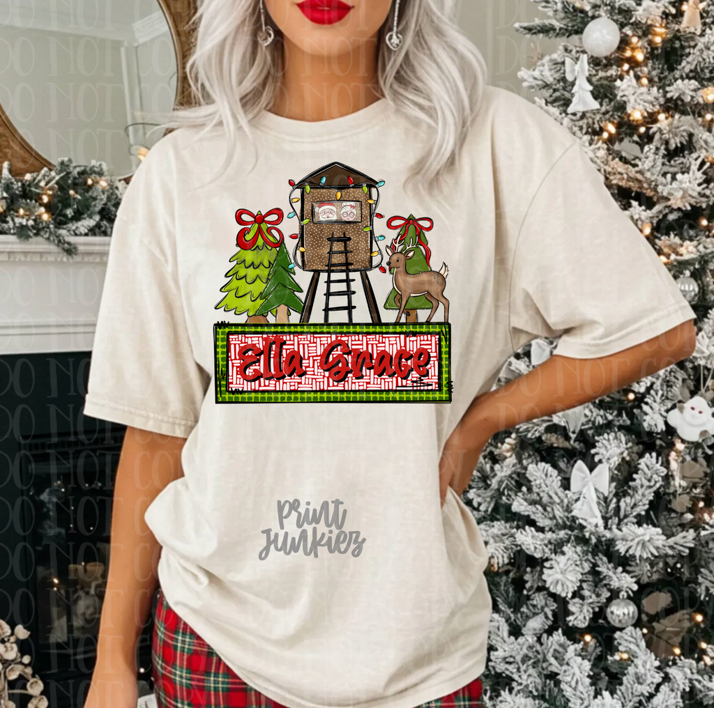 Shooting house Name Tag - CUSTOM - DTF