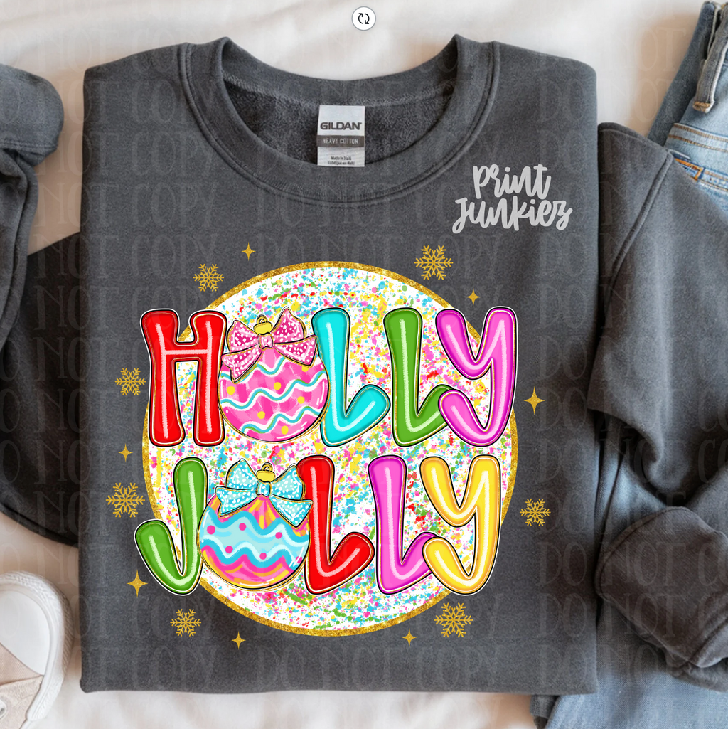 Holly Jolly Preppy - DTF