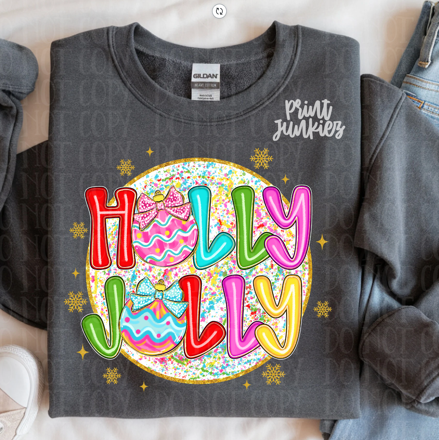 Holly Jolly Preppy - DTF