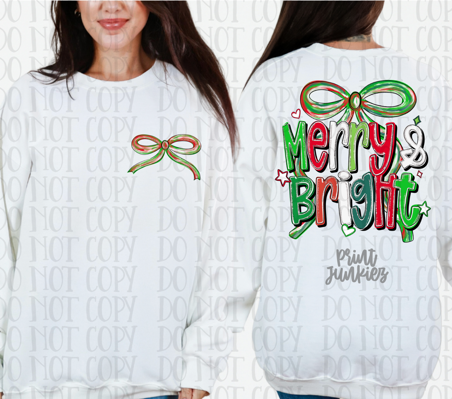 Merry & Bright Coquette - DTF