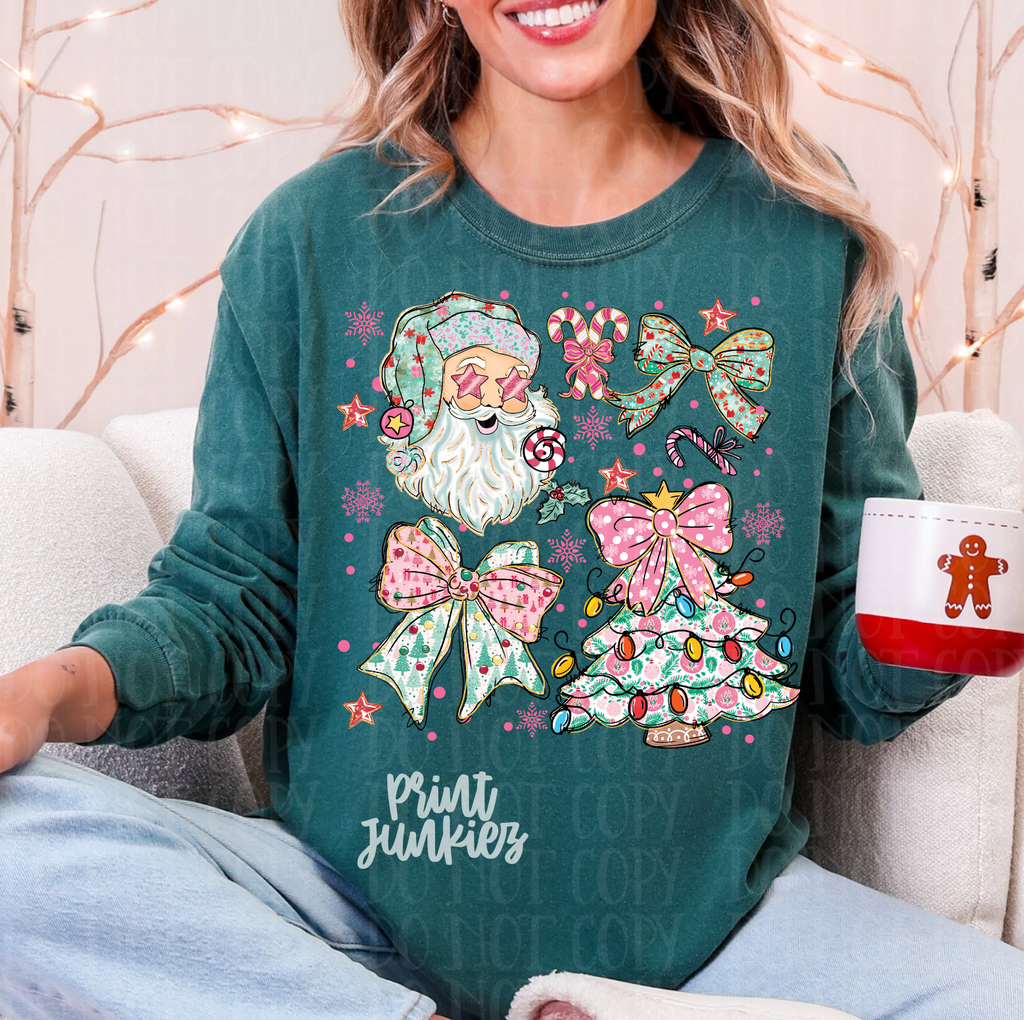 Christmas Preppy Mix - DTF