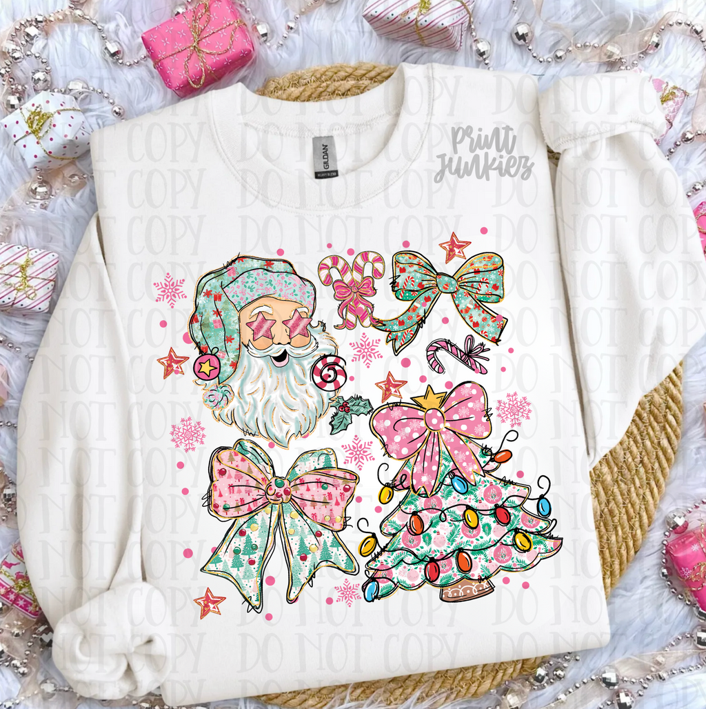 Christmas Preppy Mix - DTF