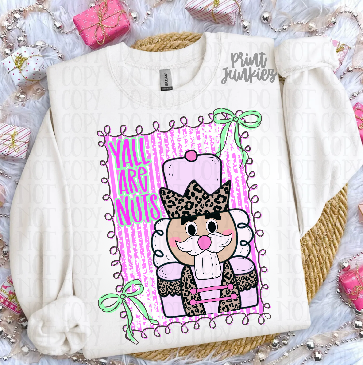 Y'all Are Nute Preppy Nutcracker - DTF