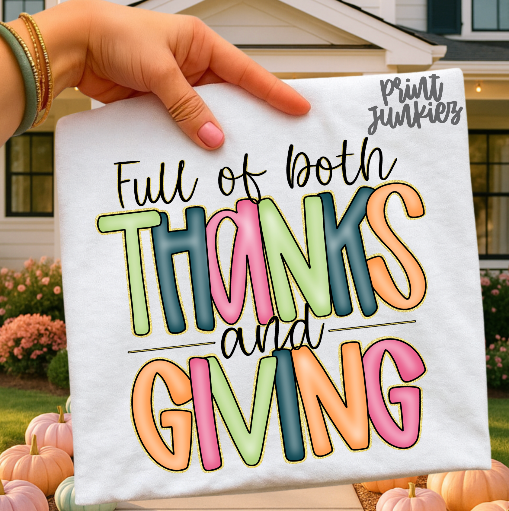 Full of both Thanks & Giving - DTF