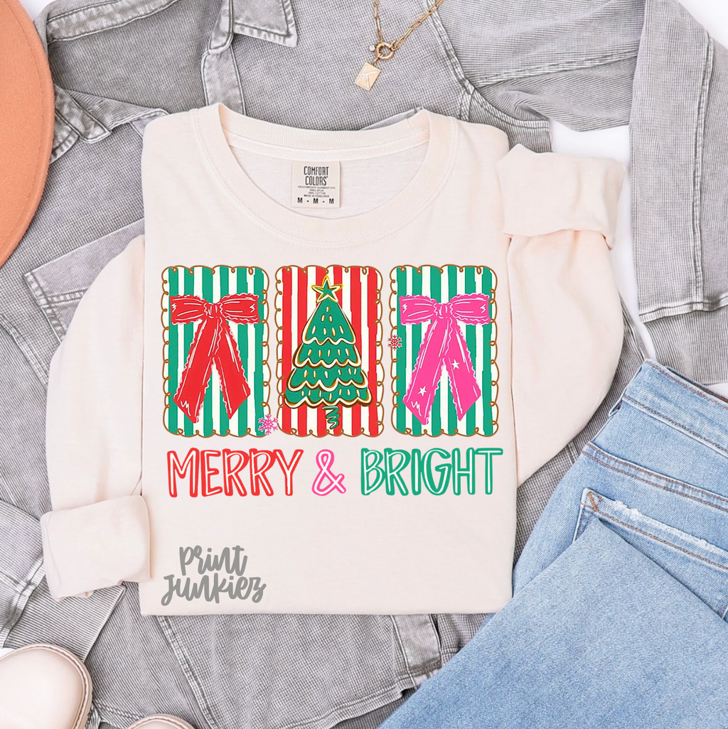 Merry & Bright Coquette - DTF