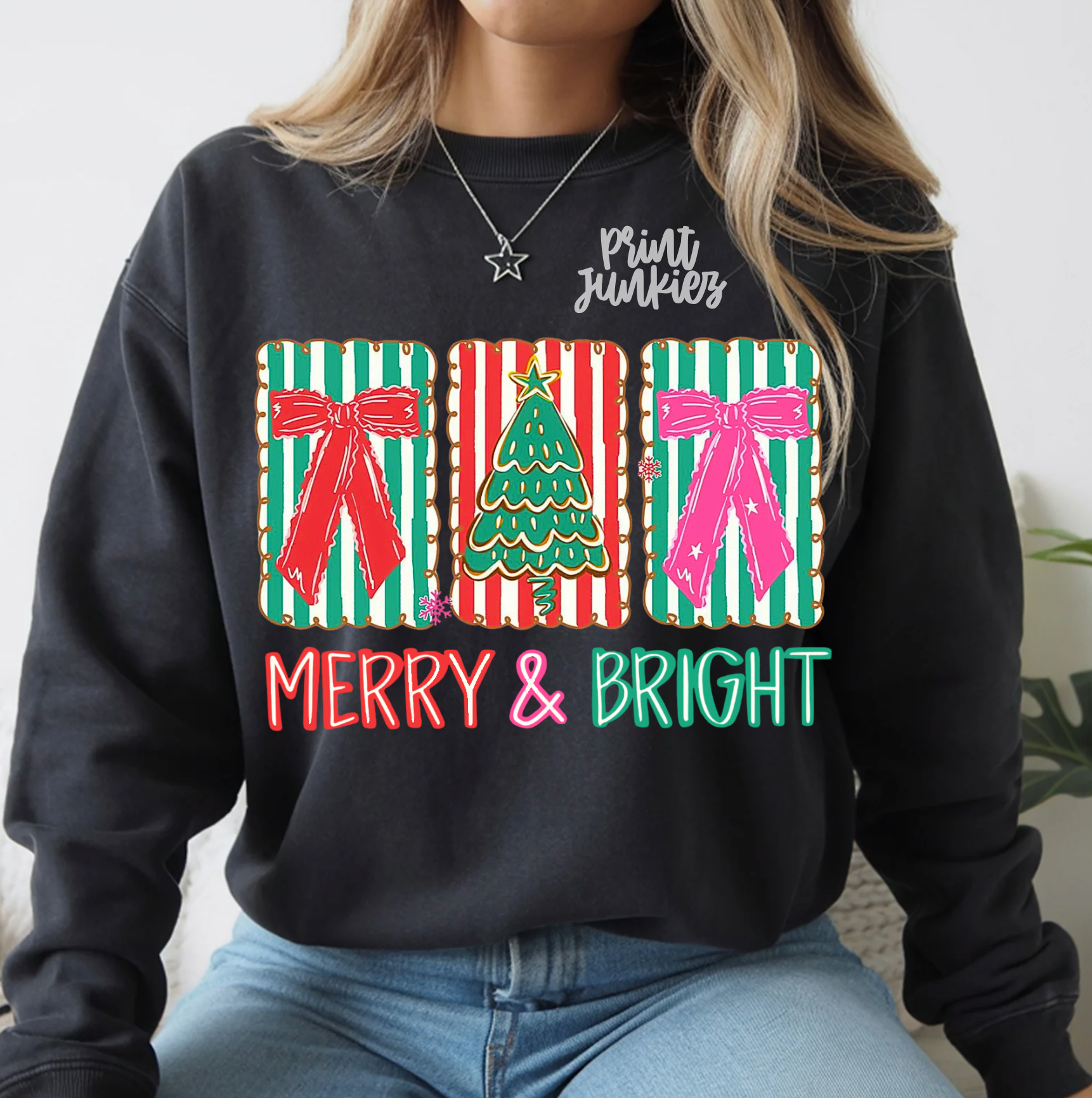 Merry & Bright Coquette - DTF