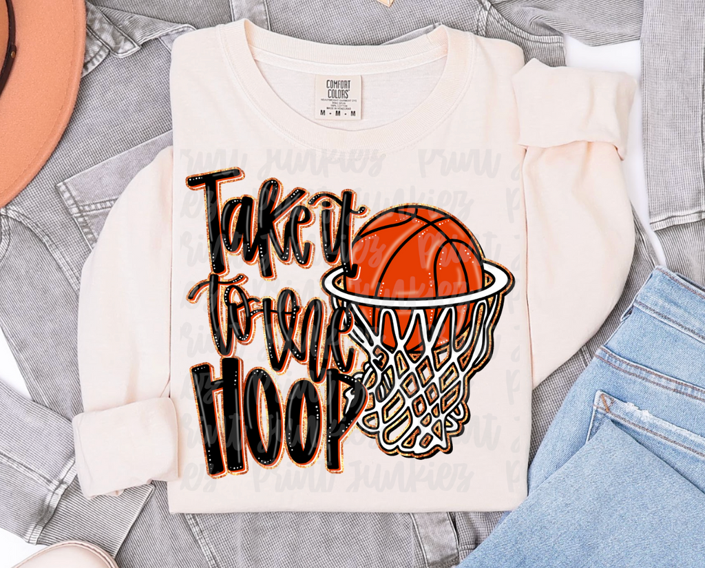 Take it to the Hoop Basketball - DTF
