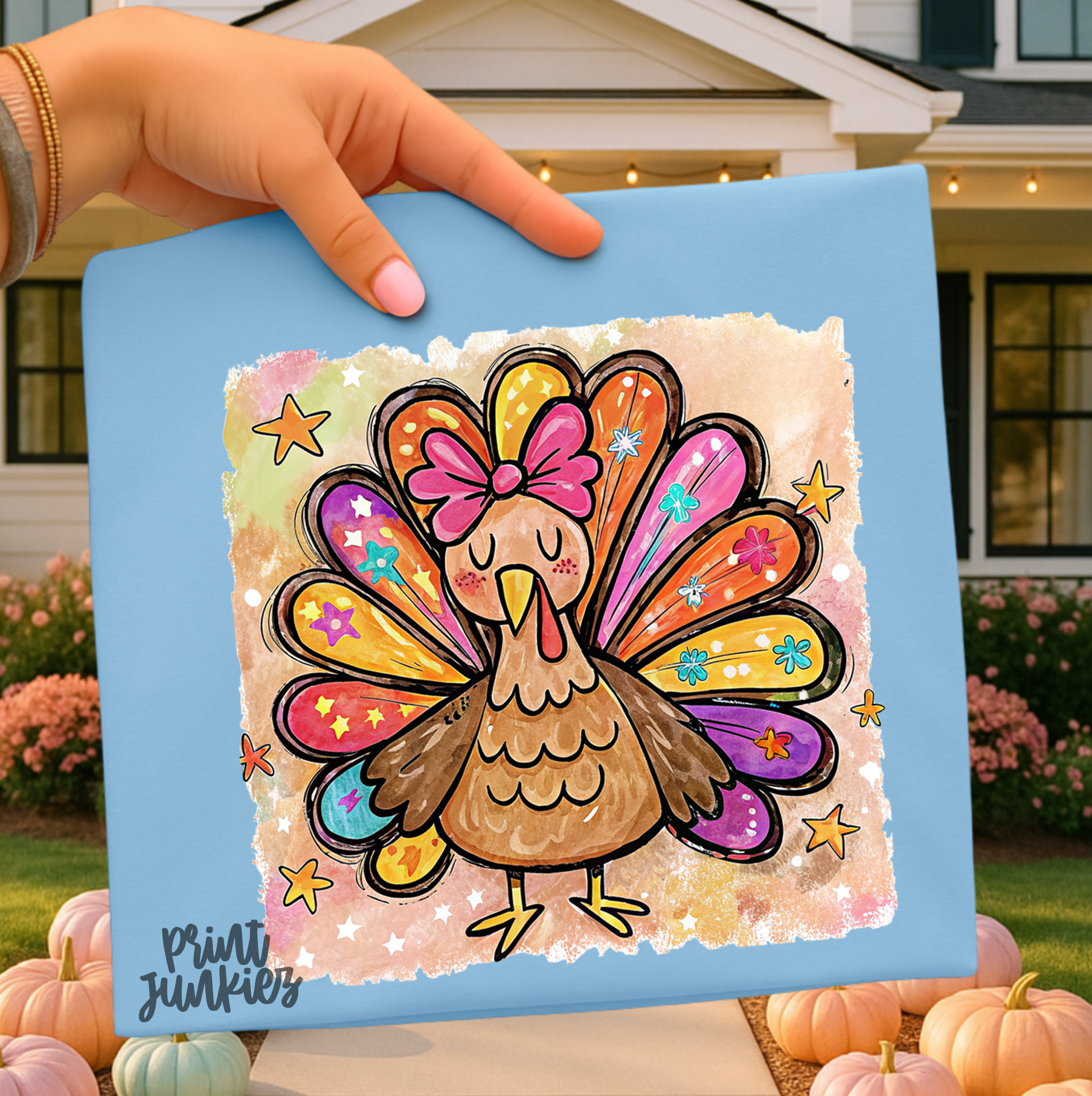 Paint Brush Turkey - DTF