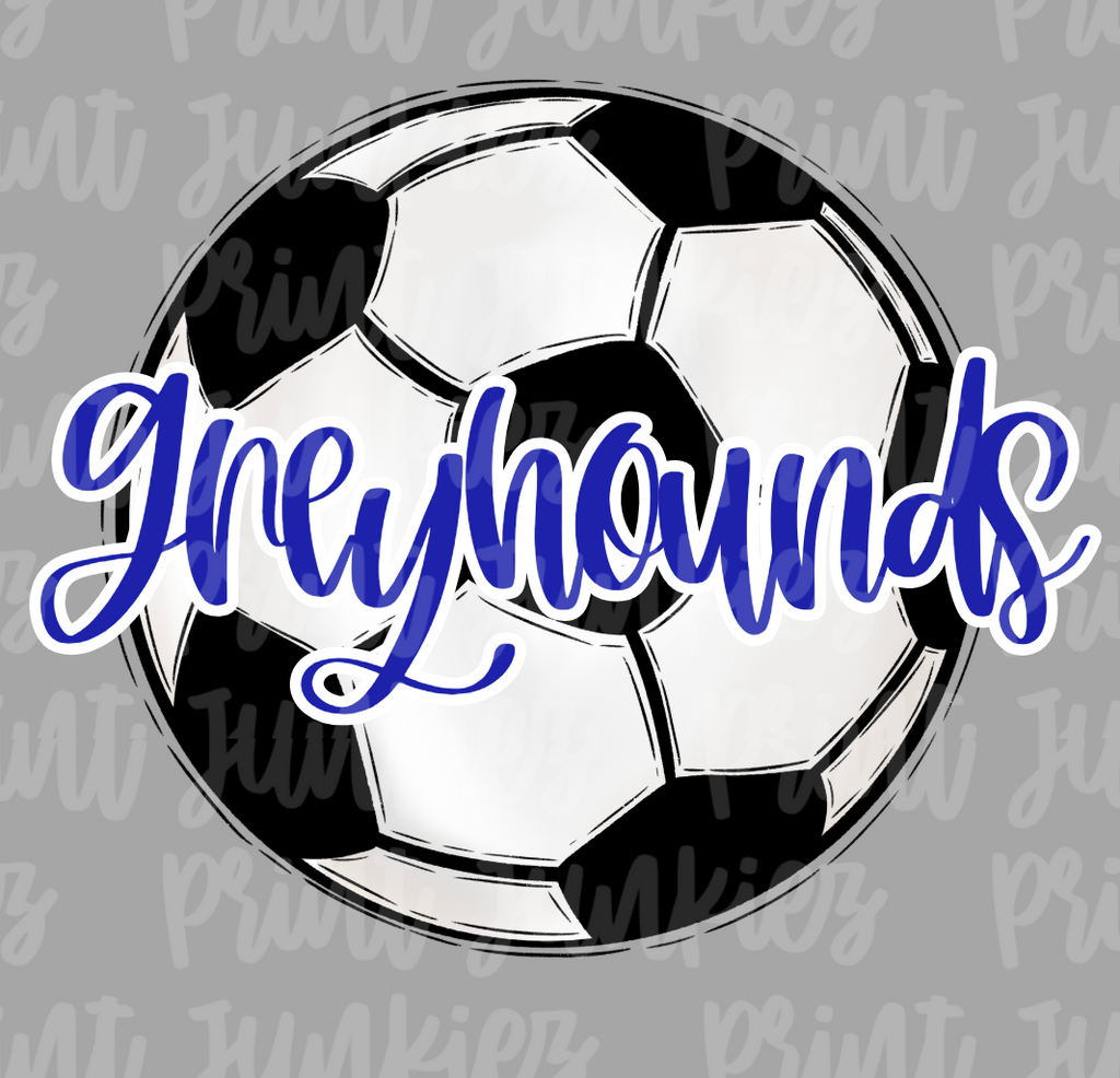 Doodle Soccer - CUSTOM - DIGITAL - DTF