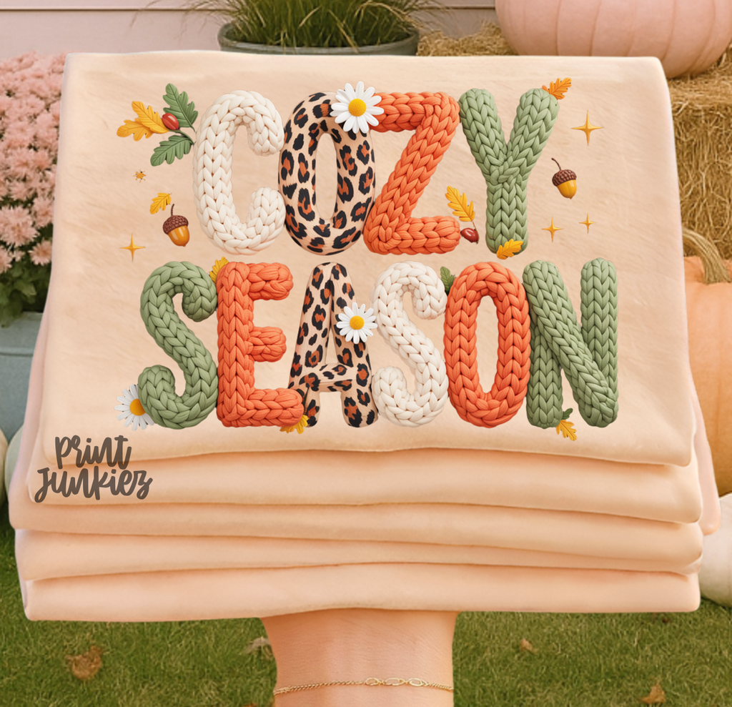 Cozy Season Faux Yarn - DTF