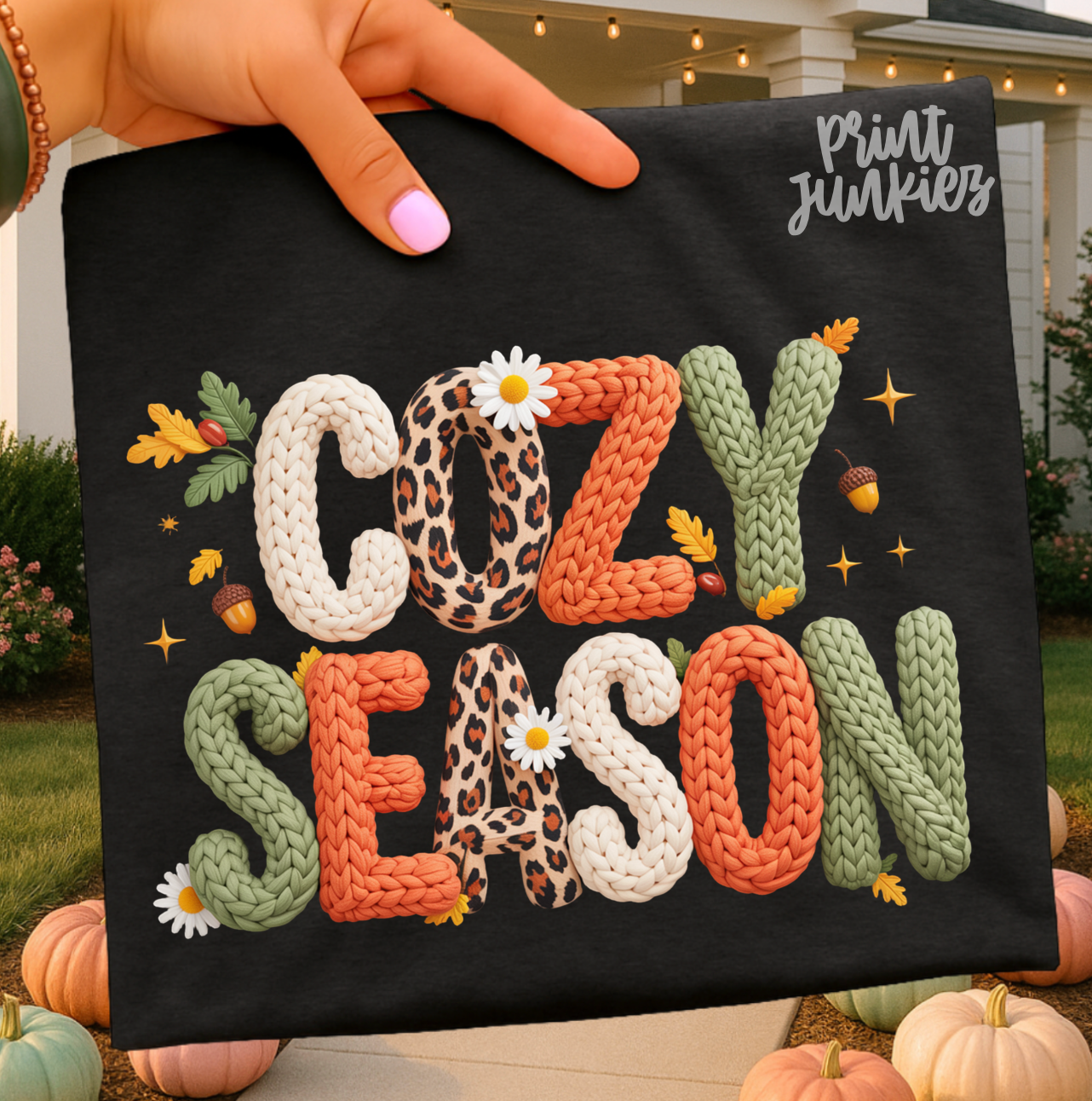 Cozy Season Faux Yarn - DTF