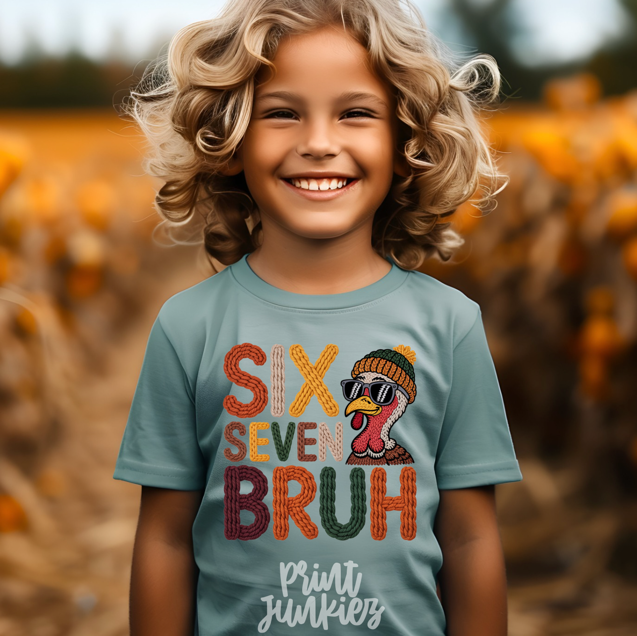 Six Seven Bruh Faux Yarn - DTF