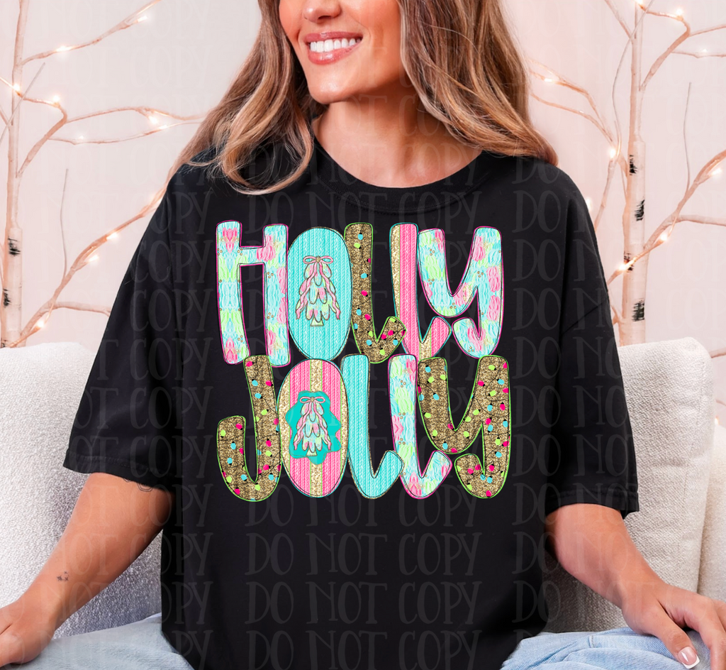 Holly Jolly Bright - DTF