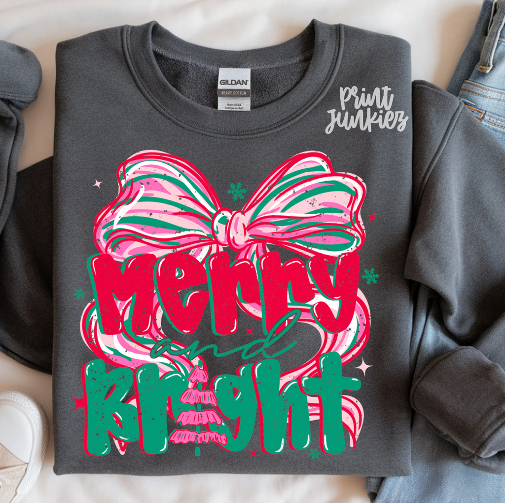 Merry & Bright Coquette - DTF