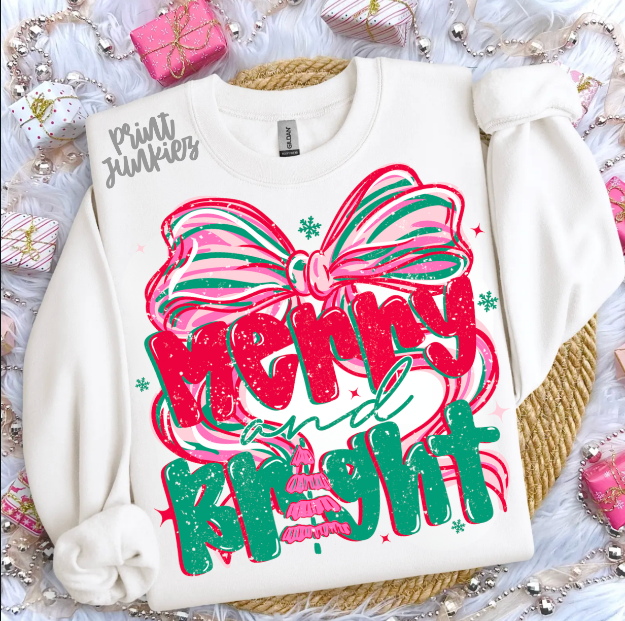 Merry & Bright Coquette - DTF