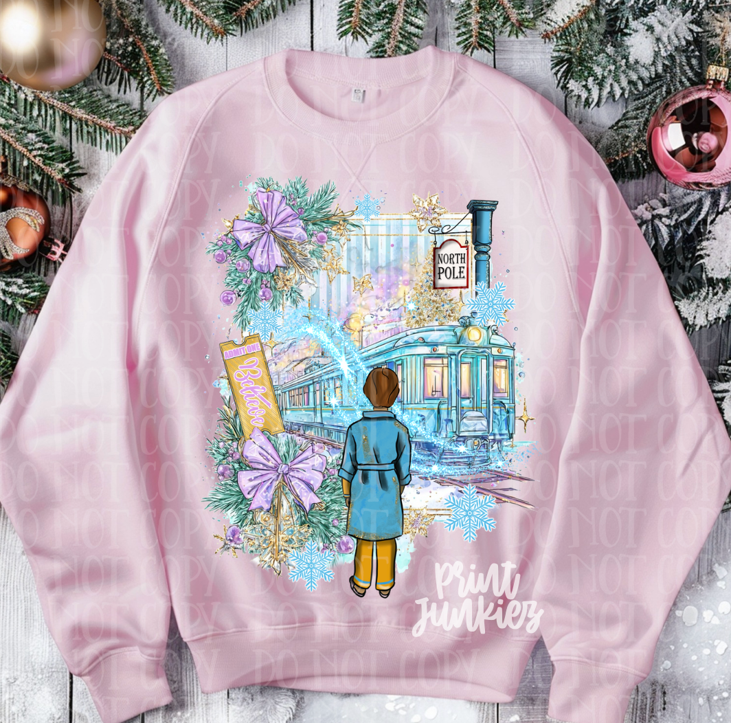 North Pole Train - DTF