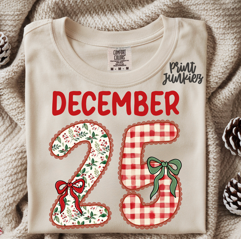 December 25 Lace - DTF