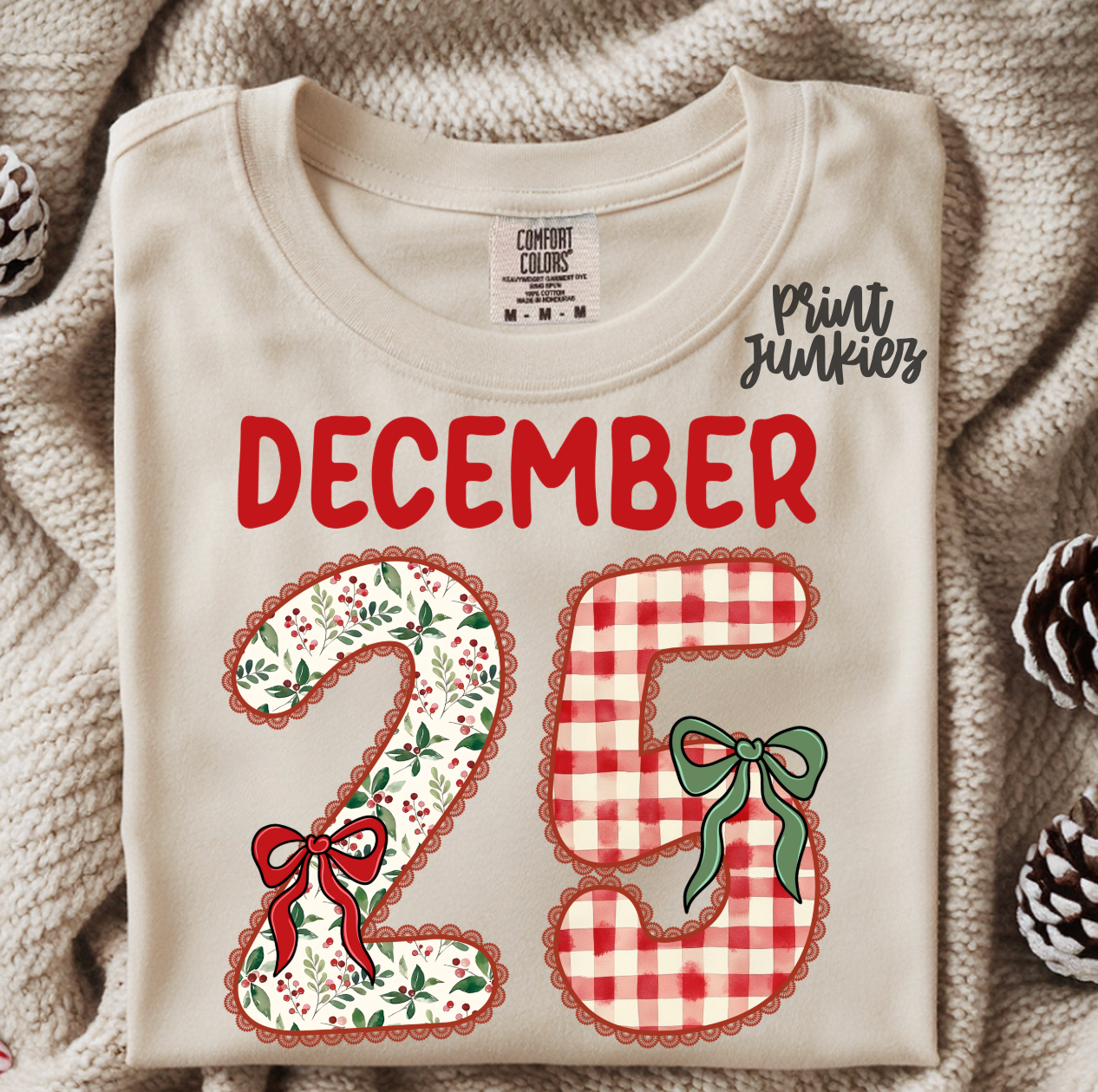 December 25 Lace - DTF