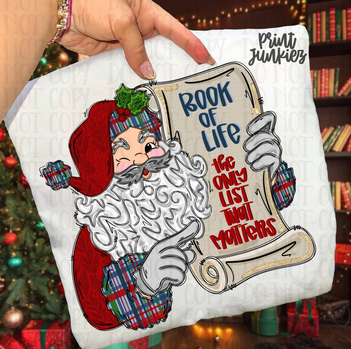 The Book of Life Santa's List - DTF