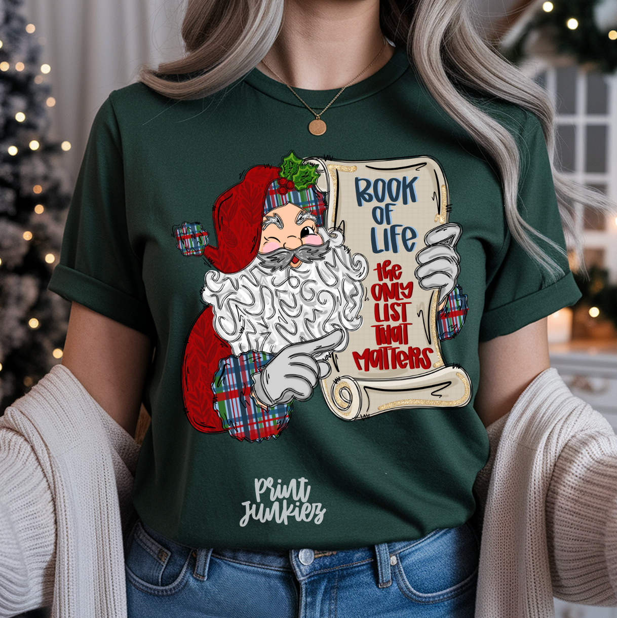 The Book of Life Santa's List - DTF
