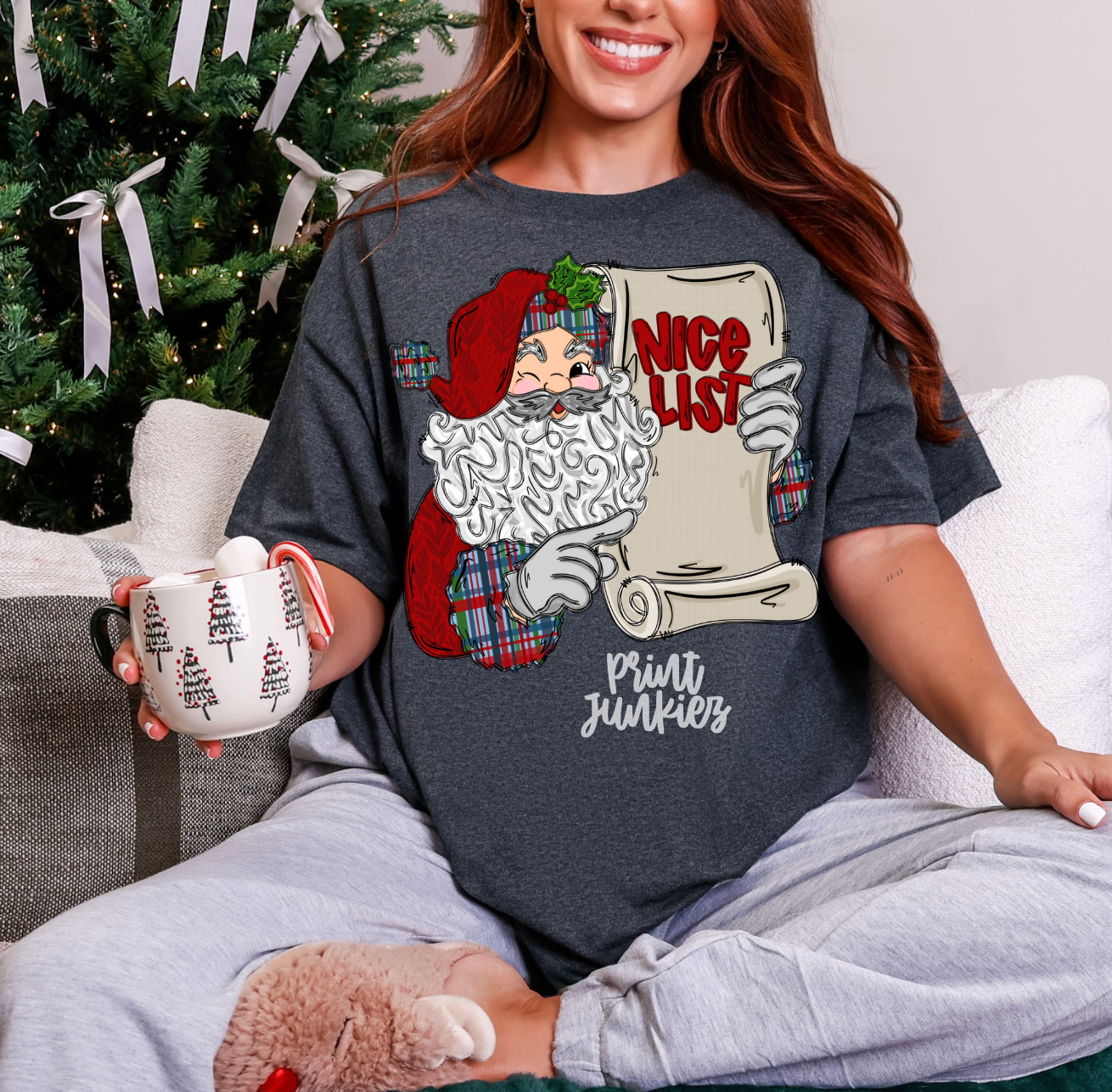 Nice List Santa - DTF - CUSTOM