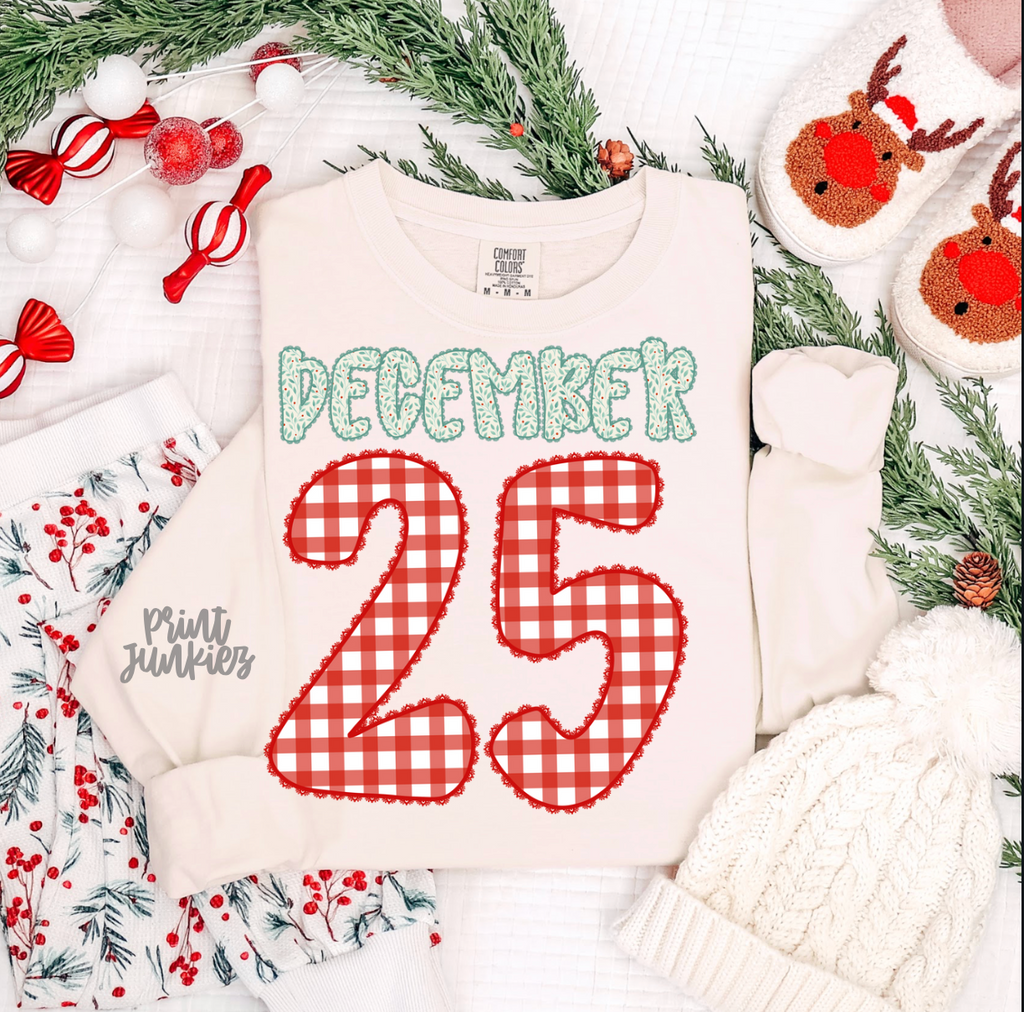 December 25 Lace - DTF