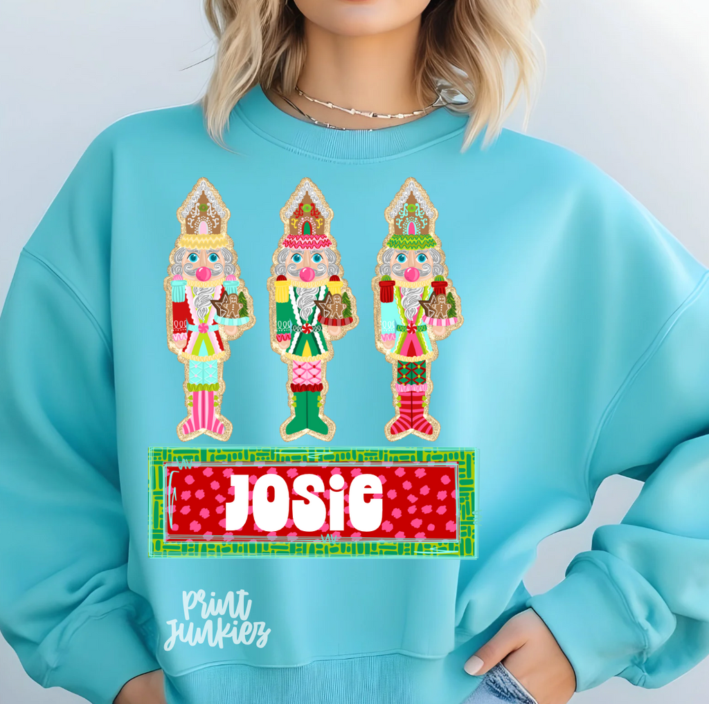 Nutcrackers Name Tag - DTF - CUSTOM