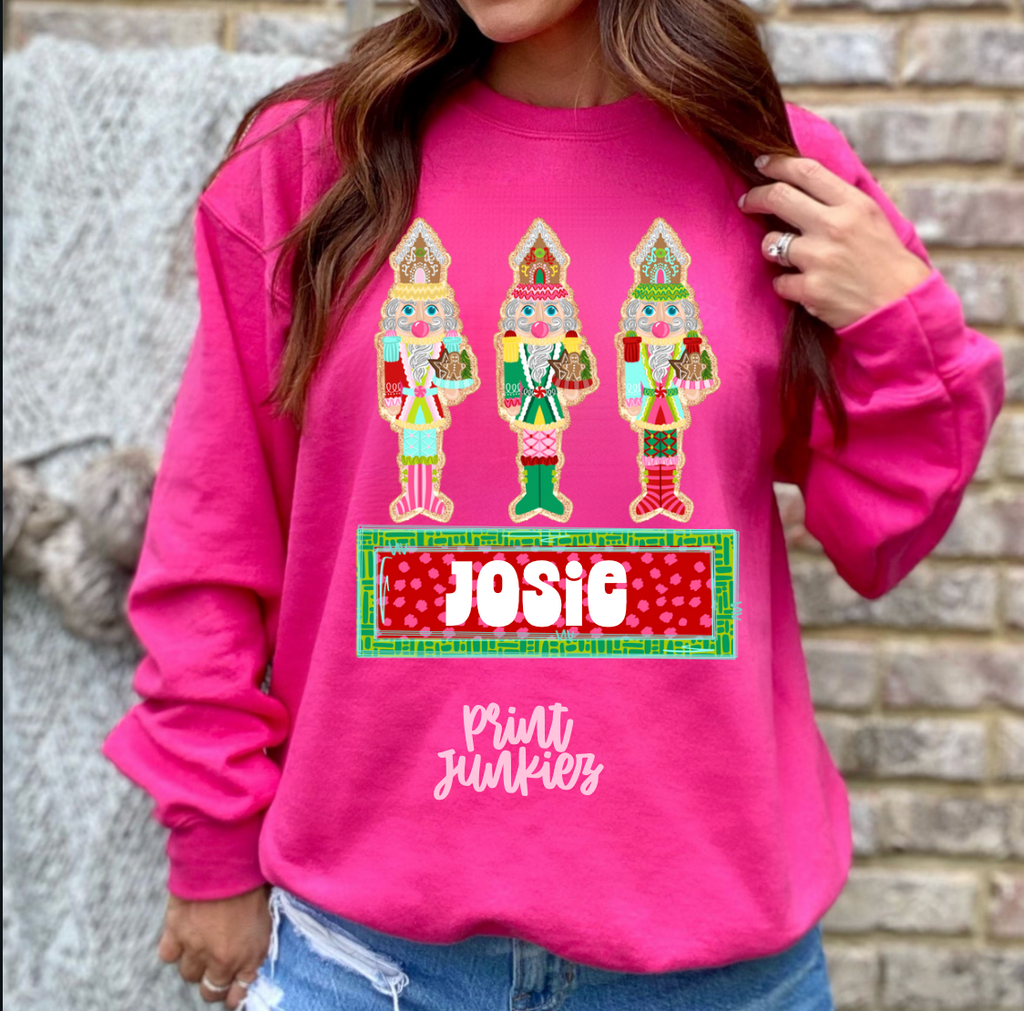 Nutcrackers Name Tag - DTF - CUSTOM