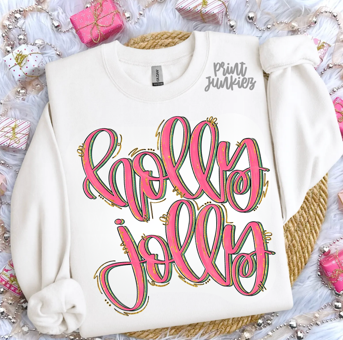 Holly Jolly Glam - DTF