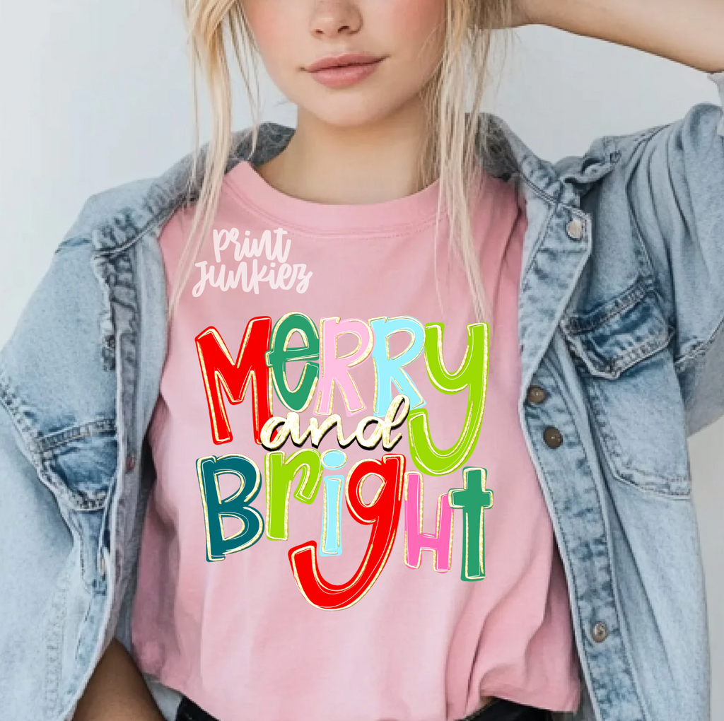 Merry & Bright - DTF