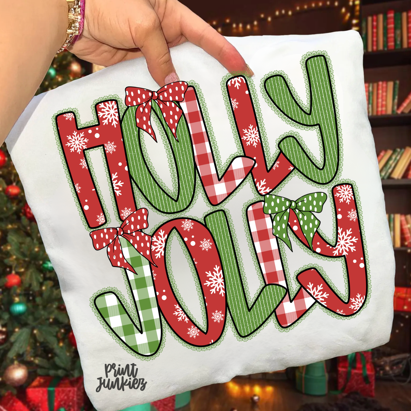 Holly Jolly Red - DTF