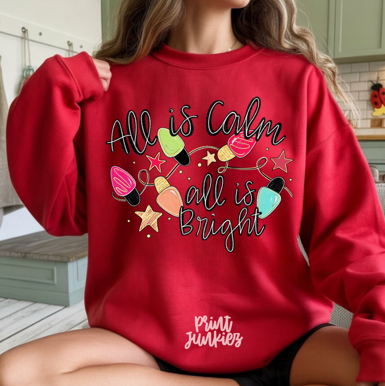 All is Calm All is Bright - DTF