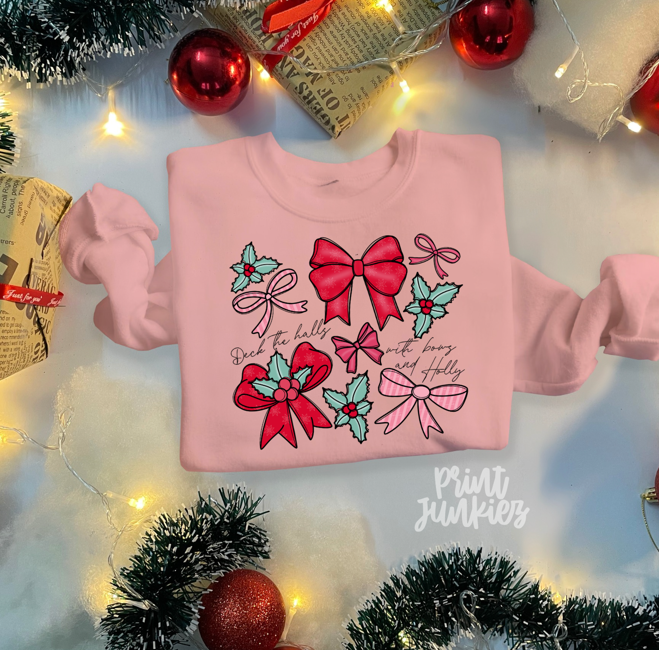 Christmas Bows - DTF